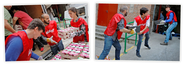 Lahjoita aamiaistuotteita